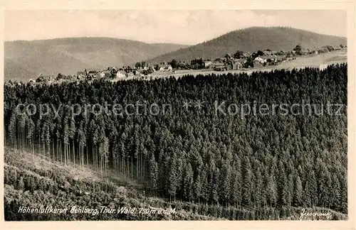 AK / Ansichtskarte Gehlberg Fliegeraufnahme Gehlberg