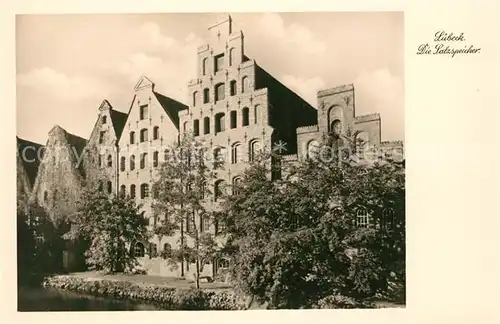AK / Ansichtskarte Luebeck Die Salzspeicher Luebeck