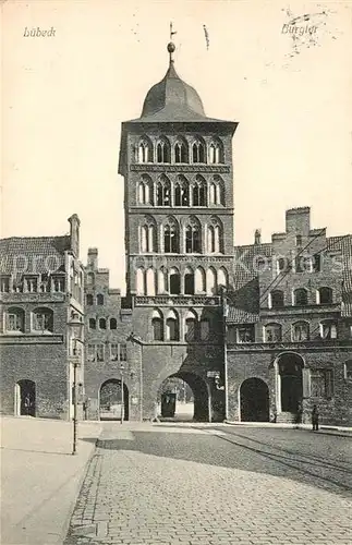 AK / Ansichtskarte Luebeck Burgtor Luebeck