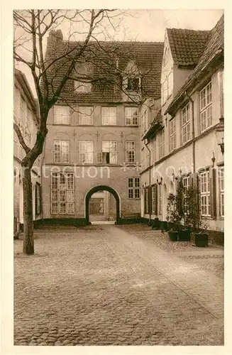 AK / Ansichtskarte Luebeck Fuechtingshof Glockengiesserstrasse Luebeck