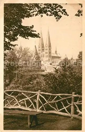 AK / Ansichtskarte Luebeck Blick von der Bahnhofshoehe Luebeck