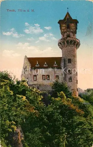 AK / Ansichtskarte Teck Burg Teck
