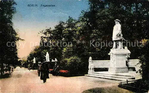 AK / Ansichtskarte Berlin Siegesallee Berlin