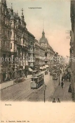 AK / Ansichtskarte Berlin Leipzigerstrasse Berlin