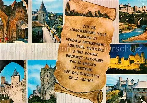 AK / Ansichtskarte Carcassonne Schloss  Carcassonne