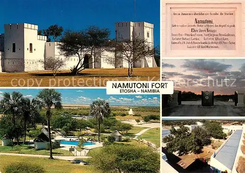 AK / Ansichtskarte Etosha Namutoni Fort Etosha
