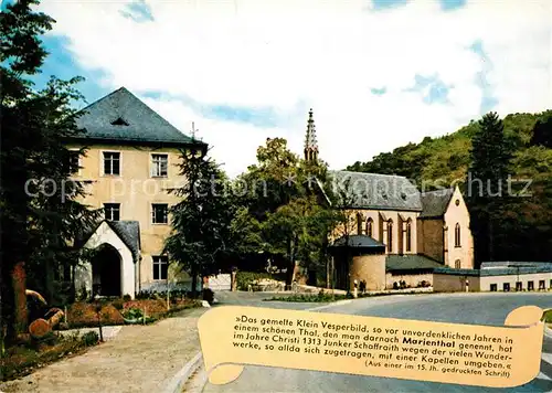 AK / Ansichtskarte Marienthal_Rheingau Wallfahrtskirche Marienthal Rheingau