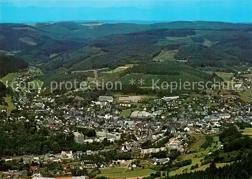 AK / Ansichtskarte Laasphe_Bad Fliegeraufnahme Laasphe_Bad