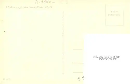 AK / Ansichtskarte Friedrichroda Ortsansicht mit Kirche Friedrichroda