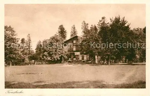 AK / Ansichtskarte Friedrichroda Berggasthof Tanzbuche Friedrichroda