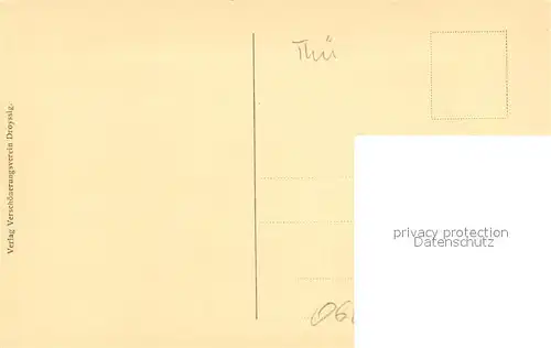 AK / Ansichtskarte Droyssig Winterbild aus dem Staudenhain Droyssig