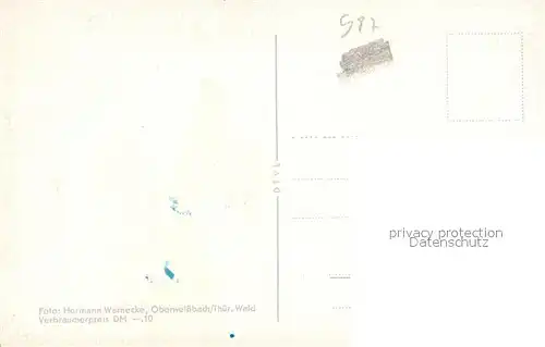 AK / Ansichtskarte Oberweissbach Froebelturm mit Berggaststaette Rudolf Henkel Oberweissbach