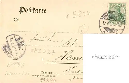 AK / Ansichtskarte Friedrichroda Das kuehle Tal Thueringer Wald Friedrichroda