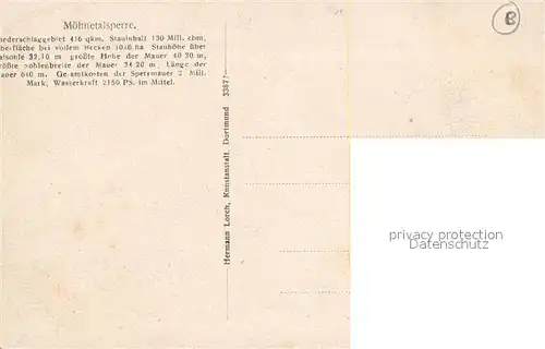 AK / Ansichtskarte Moehnetalsperre Hotel Restaurant Seehof Moehnetalsperre