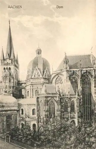 AK / Ansichtskarte Aachen Dom Aachen