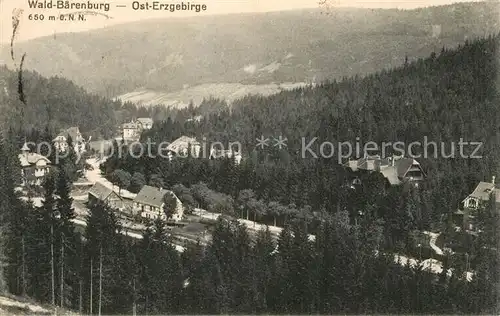 AK / Ansichtskarte Waldbaerenburg Panorama Waldbaerenburg