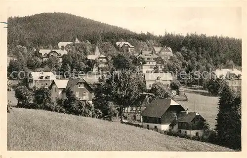 AK / Ansichtskarte Baerenfels_Erzgebirge Teilansicht Baerenfels Erzgebirge