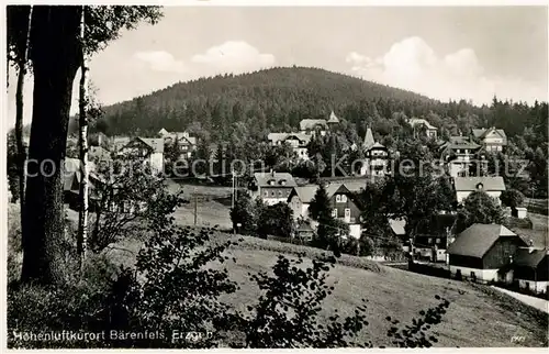 AK / Ansichtskarte Baerenfels_Erzgebirge Teilansicht Hoehenluftkurort Baerenfels Erzgebirge