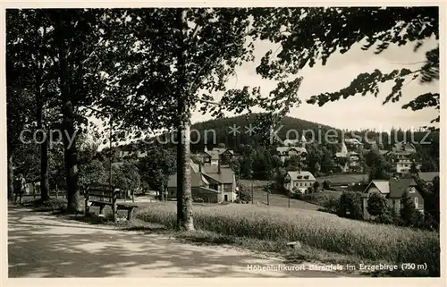 AK / Ansichtskarte Baerenfels_Erzgebirge Ansicht vom Waldrand aus Hoehenluftkurort Baerenfels Erzgebirge