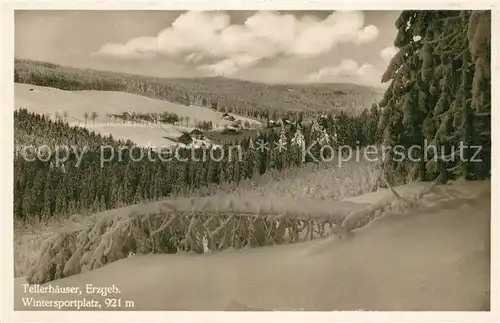 AK / Ansichtskarte Tellerhaeuser Winterlandschaft Tellerhaeuser