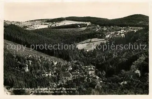 AK / Ansichtskarte Kipsdorf Panorama Blick auf Baerenfels und Schellerhau Kipsdorf