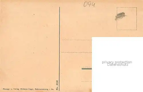 AK / Ansichtskarte Oberwiesenthal_Erzgebirge Landschaftspanorama Blick zum Fichtelberg Oberwiesenthal Erzgebirge