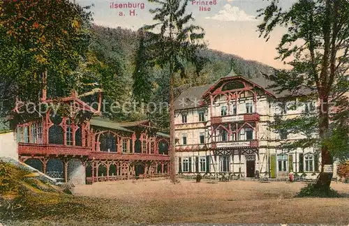 AK / Ansichtskarte Ilsenburg_Harz Hotel Prinzess Ilse Ausflugsort im Ilsetal Ilsenburg Harz