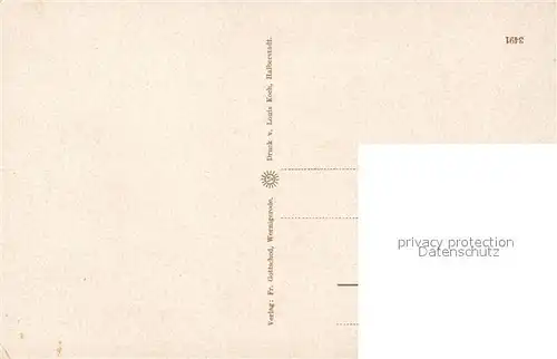 AK / Ansichtskarte Wernigerode_Harz Stadtbild mit Schloss Wernigerode Harz