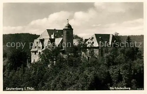 AK / Ansichtskarte Leutenberg_Thueringen Friedensburg Leutenberg Thueringen