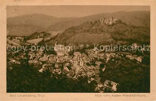 AK / Ansichtskarte Bad_Leutenberg Panorama Blick vom Kaiser Friedrich Turm Bad_Leutenberg