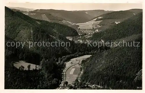 AK / Ansichtskarte Leutenberg_Thueringen Landschaftspanorama Blick vom grossen Mittelberg Leutenberg Thueringen