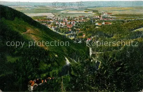 AK / Ansichtskarte Ilsenburg_Harz Panorama Blick vom Ilsenstein Ilsenburg Harz