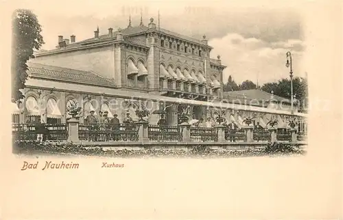 AK / Ansichtskarte Bad_Nauheim Kurhaus Bad_Nauheim