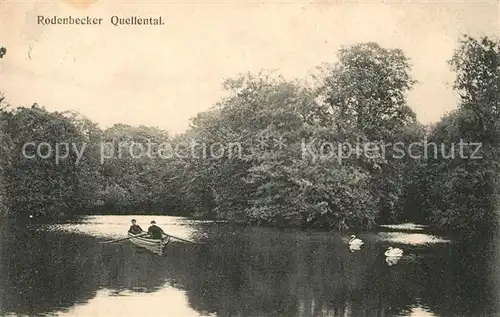 AK / Ansichtskarte Hamburg Rodenbecker Quellental Naturschutzgebiet Hamburg