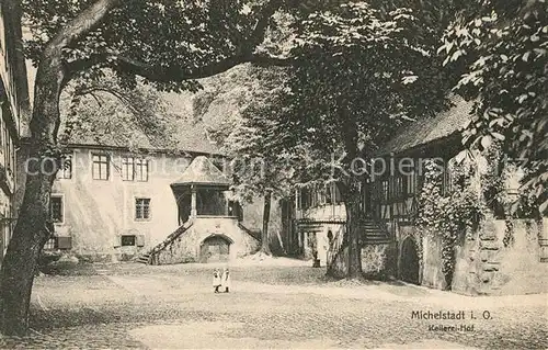 AK / Ansichtskarte Michelstadt Kellereihof Michelstadt