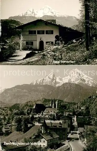 AK / Ansichtskarte Berchtesgaden mit Watzmann Haus Bethanien Berchtesgaden