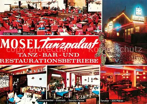 AK / Ansichtskarte Guels_Koblenz Mosel Tanzpalast  Guels_Koblenz
