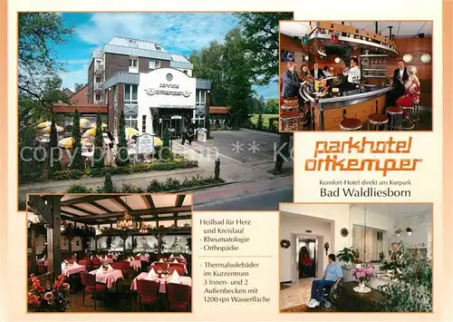 AK / Ansichtskarte Bad_Waldliesborn Parkhotel Ortkemper Bad_Waldliesborn