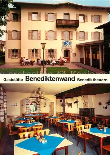 AK / Ansichtskarte Benediktbeuern Restaurant Benediktenwand Benediktbeuern