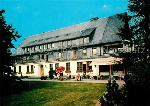 AK / Ansichtskarte Schmallenberg Berghotel Hoher Knochen Schmallenberg
