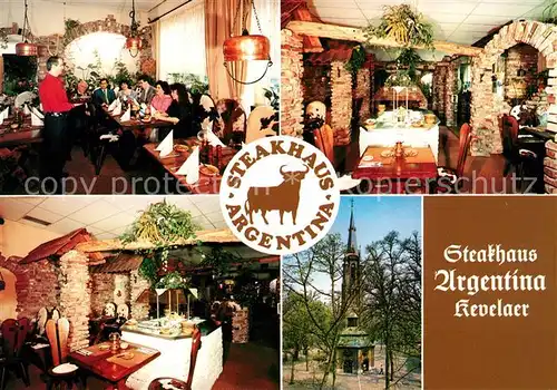 AK / Ansichtskarte Kevelaer Steakhaus Agentina Kevelaer