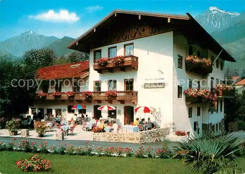 AK / Ansichtskarte Staudach_Oberbayern Cafe Restaurant Muehlwinkel Staudach Oberbayern
