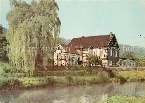 AK / Ansichtskarte Widdert Restaurant Faehr Widdert