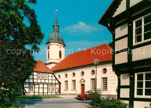 AK / Ansichtskarte Diepholz Kirche Fachwerk Diepholz