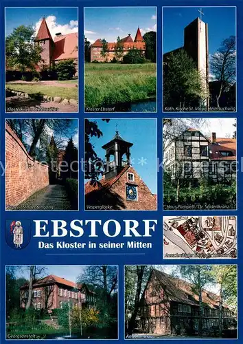 AK / Ansichtskarte Ebstorf Kloster Kirche Vesperglocke  Ebstorf