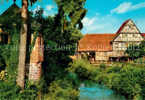 AK / Ansichtskarte Buedingen_Hessen Muehle Buedingen Hessen