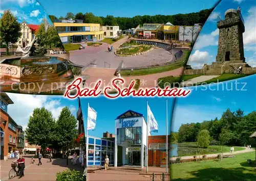 AK / Ansichtskarte Bad_Schwartau Handelshof Park Kurpark Denkmal Aussichtsturm  Bad_Schwartau