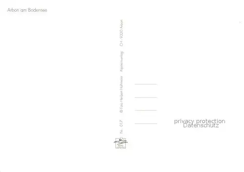 AK / Ansichtskarte Arbon_TG Panorama Kirche Turm Hafen Arbon_TG