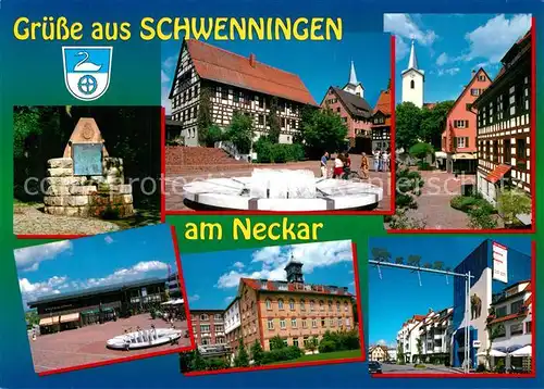 AK / Ansichtskarte Schwenningen_Neckar Stadtansichten Schwenningen Neckar