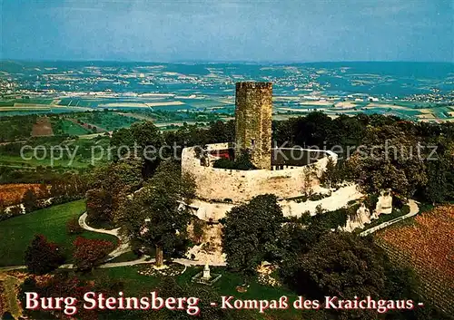 AK / Ansichtskarte Weiler_Sinsheim Burg Steinsberg Weiler_Sinsheim
